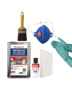 Kit Laminação e Reparos Plus (01 M²)