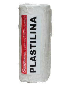 Massa De Modelar Plastilina: Branca [0,500 Kg]