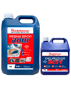 Resina 2001 Epoxi Transparente Com Endurecedor 3154 (7,5 Kg)