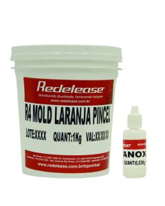 Gel Molde Iso Laranja Com Catalisador (1,030 Kg)