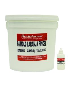 Gel Molde Iso Laranja Com Catalisador (4,100 Kg)