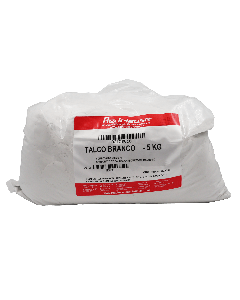 Talco Industrial Branco Carga Mineral (05 Kg)