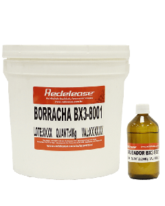 Borracha De Silicone BX3 8001 para Moldes de Extrema Resistência Com Catalisador (4,190 Kg)
