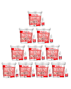 Borracha De Silicone Rosa Media Flexibilidade para Moldes Com Catalisador (10,30 Kg)