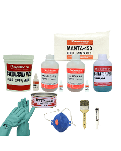 Kit Fabricação De Moldes Em Fibra De Vidro