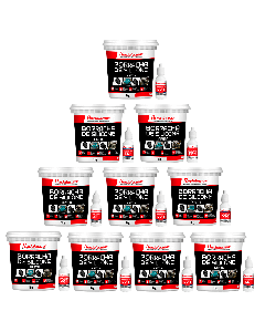 Borracha De Silicone Preta Rígida para Pneus Miniatura Com Catalisador (10,500 Kg)