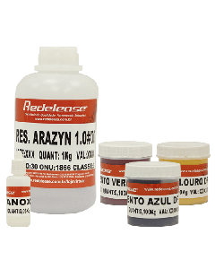 Resina Cristal de Alta Viscosidade Com Catalisador (1,030 Kg) + Pigmentos Primários