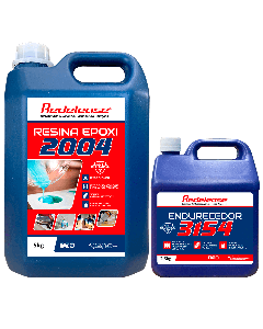 Resina 2004 Epoxi Transparente De Baixa Viscosidade Com Endurecedor 3154 (7,5 Kg)