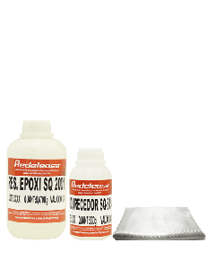 Kit Reparo em Pranchas de Surfe com Resina Epoxi