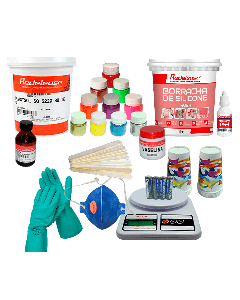 Kit Fabricação De Moldes e Iscas Artificiais