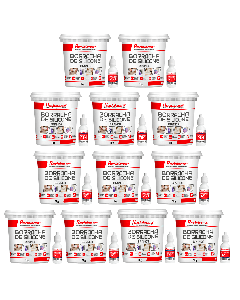 Borracha De Silicone Branca Alta Flexibilidade para Moldes Com Catalisador (12,360 Kg)