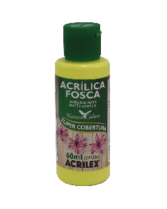 Tinta Acrílica Amarelo Limão Acrilex (60ml)