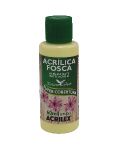 Tinta Acrílica Amarelo Bebê Acrilex (60ml)