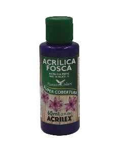 Tinta Acrílica Violeta Cobalto Fosca Acrilex (60 ml)