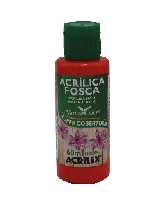 Tinta Acrílica Vermelho Vivo Acrilex (60ml)