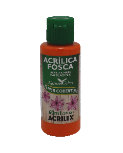 Tinta Acrílica Tangerina Acrilex (60ml)