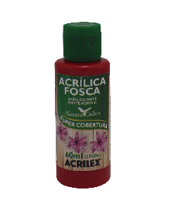 Tinta Acrílica Vermelho Escarlate Acrilex (60ml)