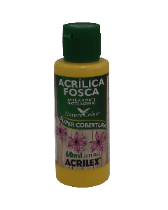 Tinta Acrílica Amarelo Ouro Acrilex (60ml)