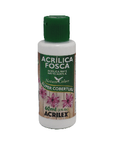 Tinta Acrílica Branco Acrilex (60ml)
