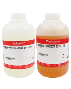 Super Cola Epoxi Secagem Rápida Com Aditivo De Aderência 8 minutos (02 Kg)