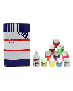 Resina Cristal de Alta Viscosidade com Catalisador + TODOS os Pigmentos Fluorescentes