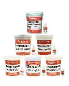 Kit TODAS As Borrachas De Silicone Para Moldes