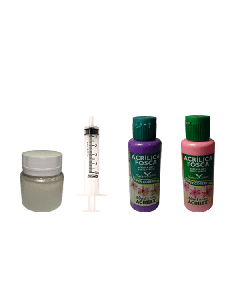 PINGENTE GALÁXIA Faça você mesmo!