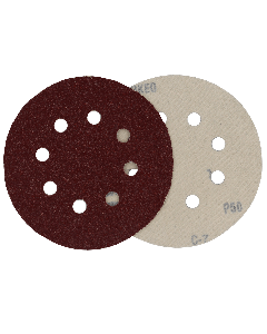 Disco de Lixa com Velcro para Roto Orbital 125mm 5" Grão 50