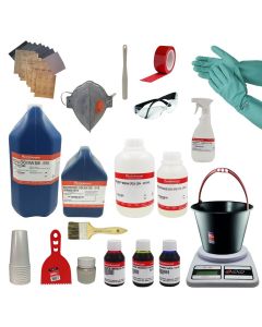 Kit iniciação de Mesas Resinadas River Table