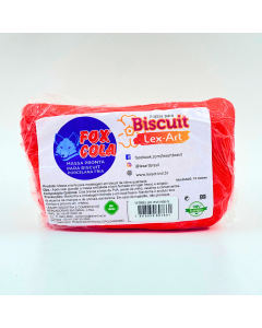 Massa para Biscuit Vermelho Vivo Fox (900 g)