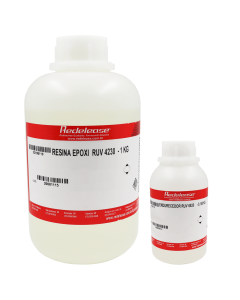 Resina 4230 Epoxi Transparente Para Altas Espessuras Com Proteção UV Com Endurecedor (1,180 Kg)