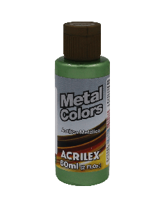 Tinta Acrílica Verde Musgo Metálico (60ml)