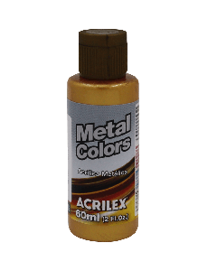 Tinta Acrílica Ouro Metálico (60ml)