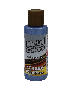 Tinta Acrílica Azul Mar Metálico (60ml)