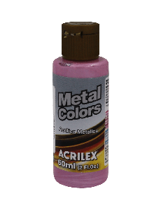 Tinta Acrílica Rosa Metálico (60ml)