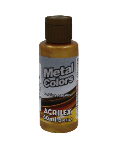 Tinta Acrílica Dourado Solar Metálico (60ml)
