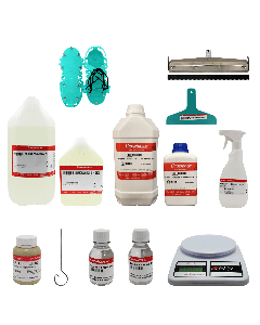 Kit Resina Epoxi Porcelanato Líquido Bege