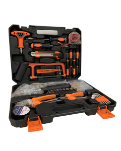 Kit De Ferramentas Manuais Para Uso Doméstico Multifuncional Modelo GE-XTZ01 Com 104 Peças