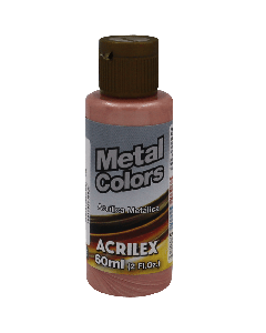 Tinta Acrílica Rosê Gold Metálico (60ml)