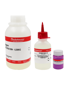 Kit Fabricação de Tábuas Resinadas com Pigmento Perolado Violeta