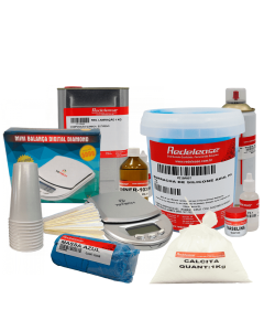 Kit Fabricação de Moldes e Peças em Resinas