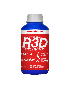 Resina R3D Premium Cinza para Impressão 3D (01 Kg)