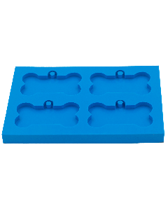 Molde de Silicone Osso coleira Tamanho G