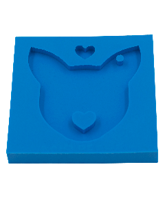Molde de Silicone Gato