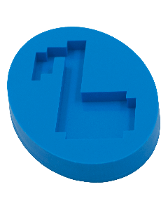 Molde de Silicone Nota Musical Pixel