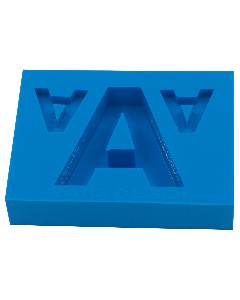 Molde de Silicone Letra A (Alfabeto)