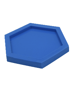 Molde de Silicone Porta Copos Hexágono