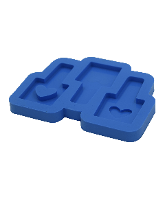 Molde de Silicone Amor por Esmalte