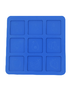 Molde de Silicone Jogo da Memória (Frutas)