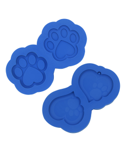 Kit Moldes de Silicone Patinhas e Amor ao Pet